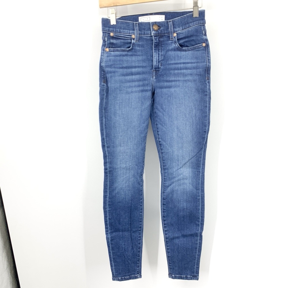 AYR Jeans Women‎ Size 27 Pants Dark Wash Stretch Skinny Slim High Rise Denim